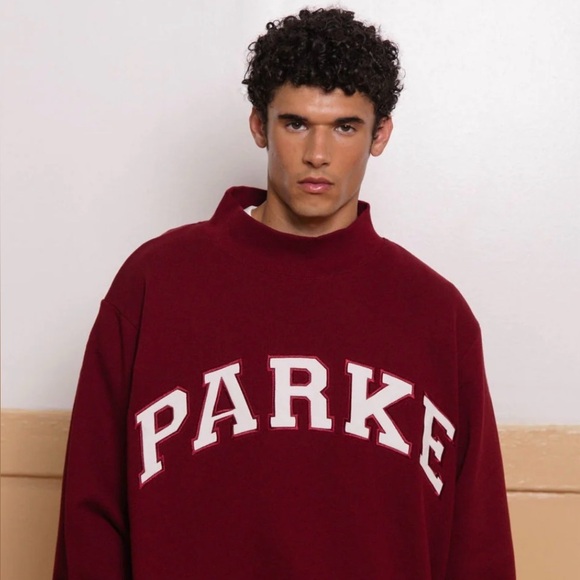 Parke Varsity Mockneck Sweatshirt - Picture 2 of 5